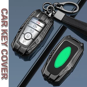 Zinc Alloy Smart Car Key Fob Cover Case For Ford Escape F150 Explorer Kuga Edge - Foto 1 di 13