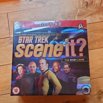 Star Trek Scene It Deluxe DVD Game - New and Sealed - Image 1 of 2