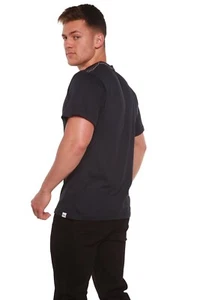 Men's Bamboo Viscose/Organic Cotton Short Sleeve Contrast Stitch T-Shirt - Picture 1 of 6