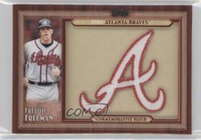 2011 Update Blaster Box Throwback Manufactured Freddie Freeman Rookie Patch RC