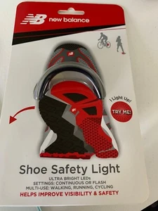 NUEVO EQUILIBRIO Visto Zapato Seguridad LED LUZ, Mejora Visibilidad y Seguridad #52025 NUEVO - Imagen 1 de 2