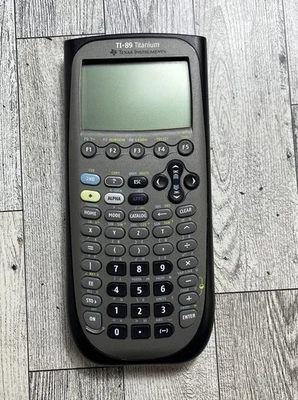 Texas Instruments TI-89 Titanium Graphing Calculator Missing Covers - Image 1 of 4