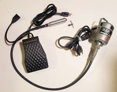 Herramienta giratoria Shor Foredom serie CC eje flexible 110 VAC Foto 1 de 4