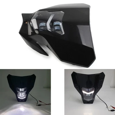 Faro LED para moto de cross Honda CRF450L 450XR CRF250 230 Yamaha Suzuki Foto 1 de 4