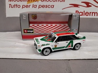 BURAGO 1/43 - FIAT 131 ABARTH ALITALIA - Immagine 1 di 2