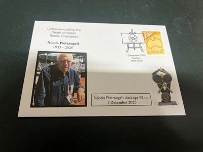 (1862) 4-12-2025 - Death of Italian Tennis Champion - Nicola Pietrangeli  (B) — 第 1/2 张图片