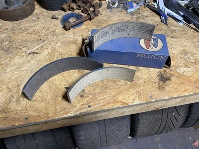 Nuevo de Lote Antiguo Kit de Forro de Freno Zapatos/Almohadillas Riviera Wildcat Electra Foto 1 de 4