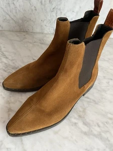 Scotch &Soda Stiefeletten Wildleder Cognac Braun Gr. 38 - Bild 1 von 4