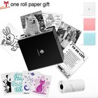 Phomemo M02 Mini Pocket Thermal Printer Wireless Bluetooth Photo or Label Paper