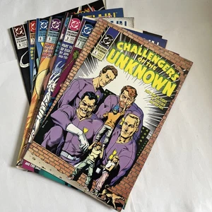 Challengers of the Unknown #1-8 (1991, DC) Komplettsatz hochwertiges Lot - Bild 1 von 17