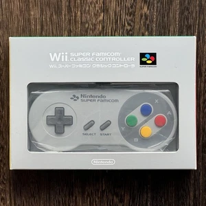 Club Nintendo Wii Super Famicom Classic Controller Complete In Box CIB Japan JPN - Picture 1 of 11
