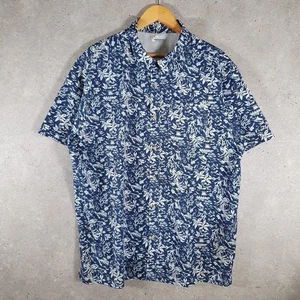 Columbia Pattern Button Down Hemd Herren XL Blau - Bild 1 von 8