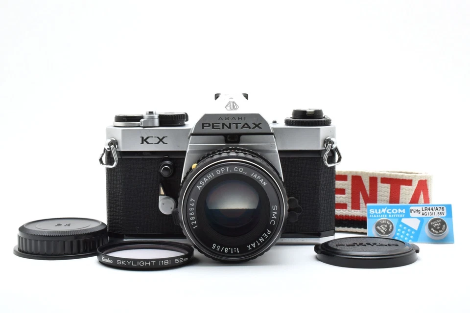 Cámara fotográfica Pentax KX 35 mm con SMC Pentax 55 mm F1.8 probada Japón 【Exc】 4964 Foto 1 de 4