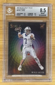 (CASE HIT BGS 8.5) 2023 Panini Select Draft Picks - Color Wheel Will Levis (RC) - Picture 1 of 2