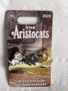 Disney Aristocats 50th Anniversary - Marie Berlioz Toulouse Piano LE Pin - Picture 1 of 2