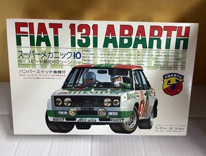 Raro Kit Modelo Plástico Motorizado Vintage Fujimi Fiat 131 Abarth Escala 1/24 Nuevo de Lote Antiguo - Imagen 1 de 4