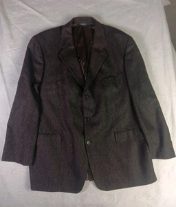 Abrigo deportivo Brooks Brothers Brooks 346 Blazer para hombre 46R chaqueta de lana espiga - Imagen 1 de 18