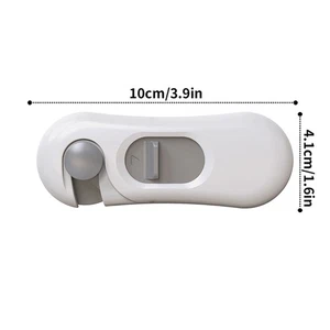1Pc Home Refrigerator Lock Fridge Freezer Door Catch Lock Cabinet Safety Lock - Picture 1 of 9
