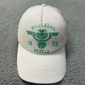 VTG Billabong Hat Men Trucker Hat One Size Foam Mesh Tribal Snapback Indian - Picture 1 of 10