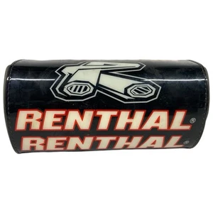 Renthal Fatbar Pad Black Motorcycle Dirt Bike Yamaha Suzuki - Picture 1 of 5