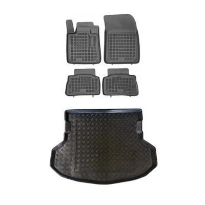 Rezaw-Plast Car Mats for Suzuki Kizashi 2010-2016 PE Cargo Mat All Weather Black Foto 1 de 4