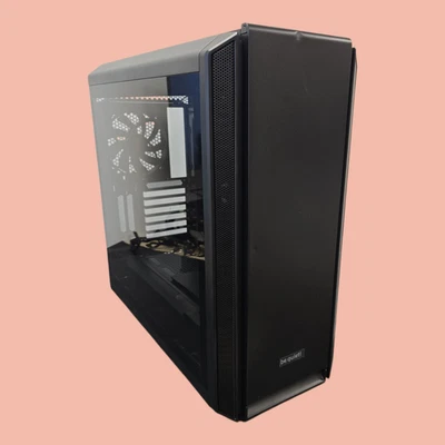 @USED/READ@ be quiet! Silent Base 802 Mid Tower ATX Gaming PC Case Black MBE02 - Image 1 of 4