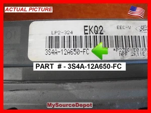 2003,2004,FOCUS,ENGINE COMPUTER, ECM,3S4A-12A650-FC - Picture 1 of 4
