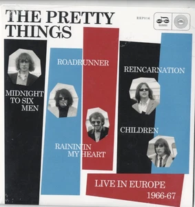 PRETTY THINGS Live in Europe 1966-1967 7" VINYL EP w/PS R&B GARAGE - Picture 1 of 2
