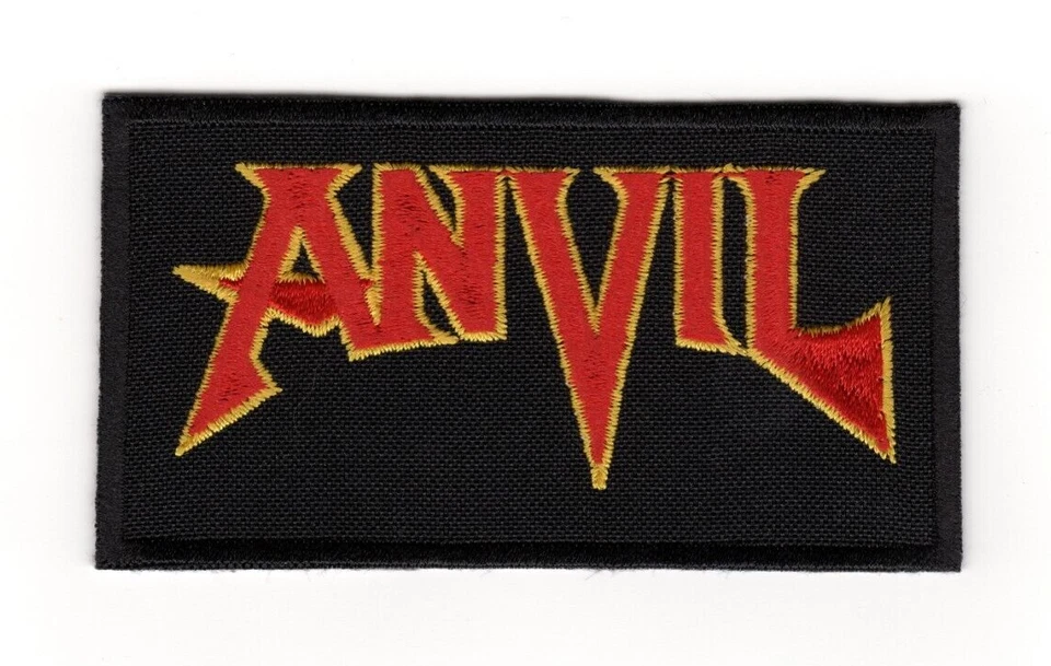 Anvil Embroidered Sew-on Patch | Canadian Heavy Power Metal Music Band Logo - Image 1 of 1