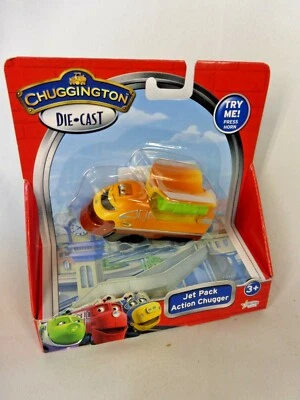 The Chuggington Die-Cast Jet Pack Action Chugger BRAND NEW,NEVER USED, BLISTER N - Image 1 of 4