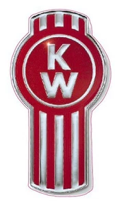 Kenworth Badge Decal 5" x 2" in size - Picture 1 of 2