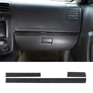 Carbon Fiber Dashboard Decorative Trim  Accessories Kit For Hummer H3 2005-2009 - Picture 1 of 12