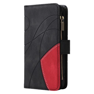 For Samsung S24 Ultra S22 S21 A54 A15 A14 A13 Zipper Leather Card Wallet Case - Picture 1 of 50
