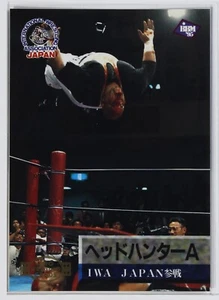 Tarjeta coleccionable Head Hunter A - 1995 BBM Pro-Wrestling - Imagen 1 de 3