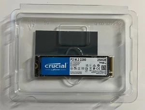 Hard Disk Crucial P2 250GB M.2 SSD interno (CT250P2SSD8) - Imagen 1 de 1