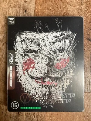 V for Vendetta w. Mondo Steelbook (4K UHD + Blu-ray, EU Import, Region Free) NEW - Image 1 of 4
