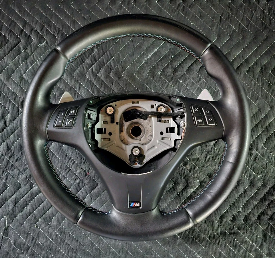2008-13 BMW M3 F90 F92 F93 Genuine M Sport Steering Wheel - Image 1 of 4
