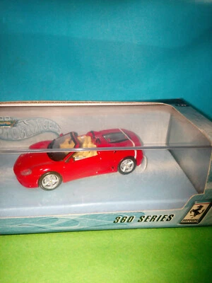 FERRARI 360 SPIDER HOT WHEELS  29621 1/43 in metallo  - Immagine 1 di 2