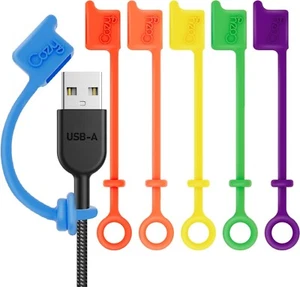 Tapas USB Cubiertas/Atadoras para Cable USB A con Protección Antipolvo - Imagen 1 de 5
