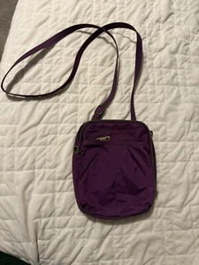 Travelon Crossbody Bag Purse Plum Purple - Picture 1 of 6