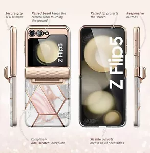 Funda protectora con bisagra flexible para SamsungGalaxy Z Flip5 5G i-Blason Cosmo - Imagen 1 de 21