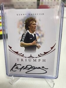 2023 Futera Kenny Dalglish Triumph On Card Auto #TRA05 4/4 = 1/1 Ebay Scotland