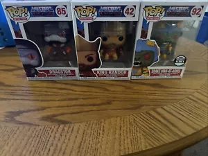 POP RETRO TOYS MASTERS OF THE UNIVERSE #85 DRAGSTOR, #42 KING RANDOR, #92 SNAKE - Picture 1 of 15