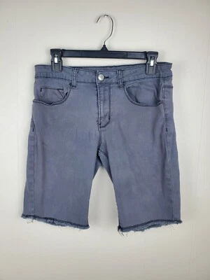 21 Men Size 30 Mens Denim Jean Shorts Cotton Bermuda Black Light Wash - Image 1 of 4