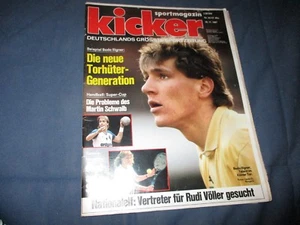 Kicker 16.11.1987 94/87 Bodo Illgner 1. FC Köln - Bild 1 von 1