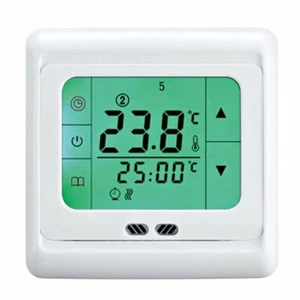 LCD Digital Eletric Heating Thermostat Touch Home Temperature Controller 16A NTC - Picture 1 of 3