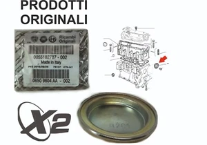 2X TAPPI MONOBLOCCO ORIGINALI PER FIAT PANDA 141A E TUTTI I MOTORI FIRE - Imagen 1 de 8