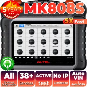 Autel MaxiCOM MK808S Bidirectional Scan Tool Car Diagnostic Scanner Key Coding - Picture 1 of 14