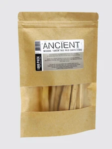 Green Tree Palo Santo holy wood Sticks 10-15 Pack 100g Sustainable Natural - Picture 1 of 4
