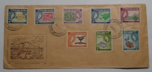 STAMPMART : PITCAIRN ISLANDS 1961 QE II BIRD DEFINITIVE ISSUE BETTER CACHET FDC - Picture 1 of 2